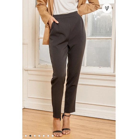 Lulus Pants - Lulus like clockwork black trousers